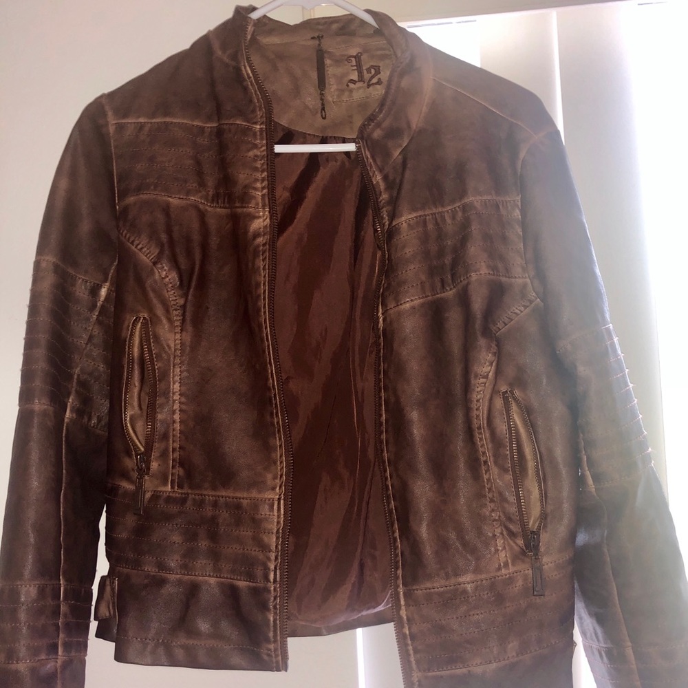 Rustic brown jacket